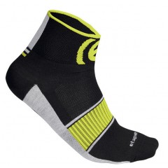 Ponožky Etape SOX, černá/žlutá fluo