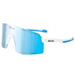 Sportovní sluneční brýle 4K BEAT RACE White Blue Photochromatic 25