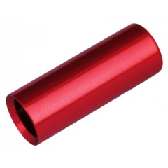 koncovka bowdenu MAX1 CNC Alu 4mm utěsněná červená 100ks