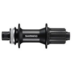 Náboj disc SHIMANO FH-MT400-B 32děr Center lock 12mm e-thru-axle 148mm 8-11 speed zadní če