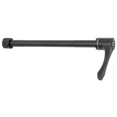 Osa zadní Alu12/175 mm, závit M12x1,75 s páčkou černá