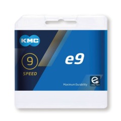 řetěz KMC e9 E-bike stříbrný v krabičce