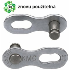 Spojka řetězu KMC 7/8R EPT povrch, šedý 7,3 mm