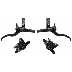 Brzda kotoučová SHIMANO Deore MT410 přední a zadní/J-kit, komplet bez kotoučů