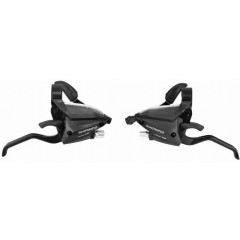 Řazení SHIMANO Altus ST-EF500 černé, 8 speed, pár, v krabičce