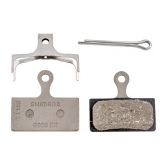 Brzdové destičky SHIMANO G05S-RX polymer, v krabičce