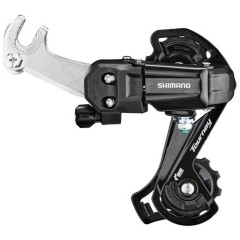 Měnič SHIMANO Tourney RD-TY200SS hák 6/7 speed , dlouhé vodítko, černý