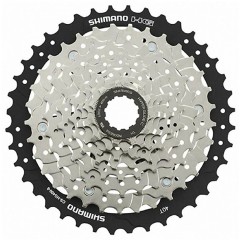 8-kazeta SHIMANO CS-HG400 11-40 zubů, stříbrná/černá