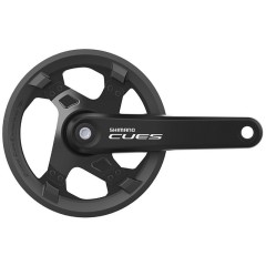 Kliky SHIMANO Cues FC-U4000-1, 175mm, 42 zubů, černé, 11,10,9 speed, pro osu čtyřhran