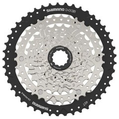 8-kazeta SHIMANO CS-HG400 11-45 zubů, stříbrná/černá, v krabičce