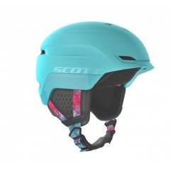 Dámská lyžařská helma Scott CHASE 2 viz cyan ble/pin
