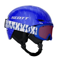 Dětská lyžařská helma s brýlemi SCOTT KEEPER 2 + JR WITTY blue