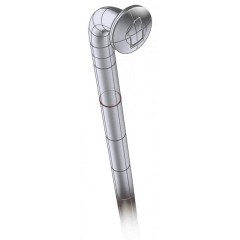 Drát MACH1 nerez stříbrný 236mm