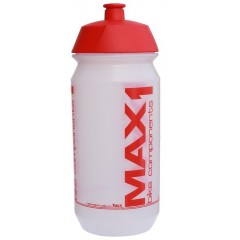 lahev MAX1 Tank 0,6 l transparentní červená