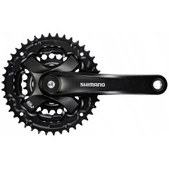 Kliky SHIMANO Tourney FC-TY301-L 175mm 42-34-24 zubů, černé