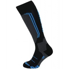 Lyžařské ponožky BLIZZARD Allround wool, black/anthracite/blue,