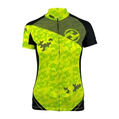 Dámský cyklistický dres Haven Singletrail Neo women black/green
