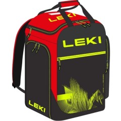 Taška na lyžařské boty Leki Skiboot Bag WCR / 60L - bright red/black/neonyellow