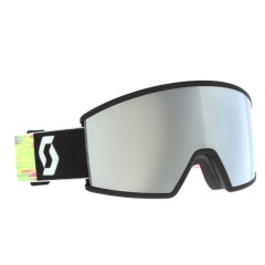 Lyžařské brýle Scott AMBIT Black/neon yellow / AMP White Chrome S2