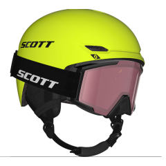 Lyžařská helma Scott KEEPER 2 + brýle Jr SHIELD Neon Yellow/Black