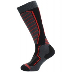 Lyžařské ponožky BLIZZARD Profi, black/anthracite/red