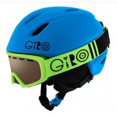 Dětská lyžařská +brýle Giro LAUNCH Helmet blue vel.48,5-52cm