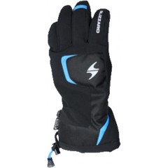 lyžařské rukavice BLIZZARD Reflex junior ski gloves, black/blue