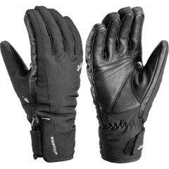 Dámské lyžařské rukavice Leki Cerro S, black