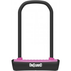 zámek ONGUARD podkova 115x230x11mm růžová