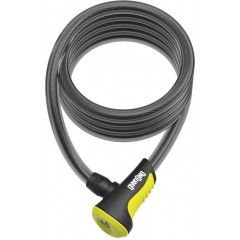 zámek ONGUARD lanko 1200x8 mm žlutý 2klíče