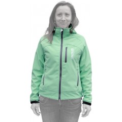 bunda ROCK MACHINE Softshell women green vel. M