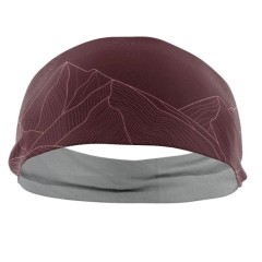 Sportovní čelenka An.ywhere Unisex HORY BURGUNDY