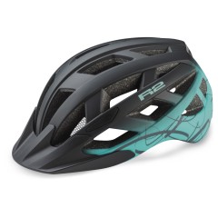 Dámská cyklistická helma R2 LUMEN ATH18U mint modrá/černá