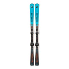 Sjezdové lyže Blizzard Firebird 76 RS TI + XCELL 12 DEMO Blue/Black