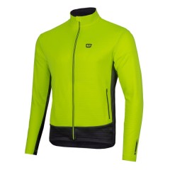 Etape – pánská mikina CORE 3.0, žlutá fluo/černá