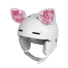 Etape – dekorace na přilbu FUNNY KIT, růžová/modrá