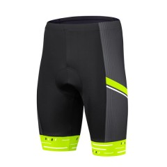 Etape – pánské kalhoty RACING 2.0, černá/žlutá fluo