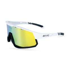 Sportovní sluneční brýle 4K MIRADOR Matt Shiny white, gold mirror 25