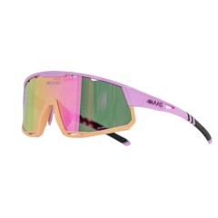 Sportovní sluneční brýle 4K MIRADOR Shiny pink rose, pink mirror 25