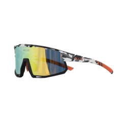 Sportovní sluneční brýle 4K MIRADOR Matt Camo, orange mirror 25