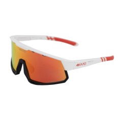 Sportovní sluneční brýle 4K MIRADOR Zeiss, White red, Red Mirror 25