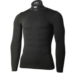 Funkční pánské triko Mico Maglia Luppeto Man Active Skin, Nero