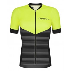 dres ROCK MACHINE MTB/XC černo/zelený vel.S