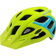 přilba ROCK MACHINE Edge zeleno/modrá vel. S/M 55-58cm