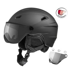 Lyžařská helma Relax STEALTH Photochromatic RH24A13