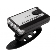 Přední světlo Kross NEAT USB stříbrné