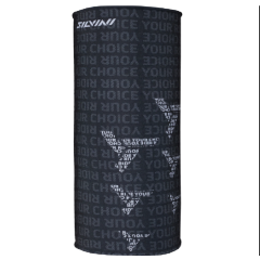 Unisex nákrčník Silvini MOTIVO Cloud Black One size