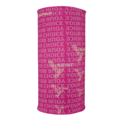 Unisex nákrčník Silvini MOTIVO Fuchsia Black One size